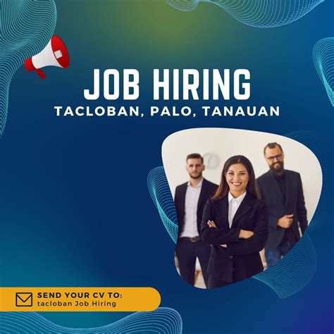 tacloban job hiring|Hiring Work, Jobs in Tacloban .